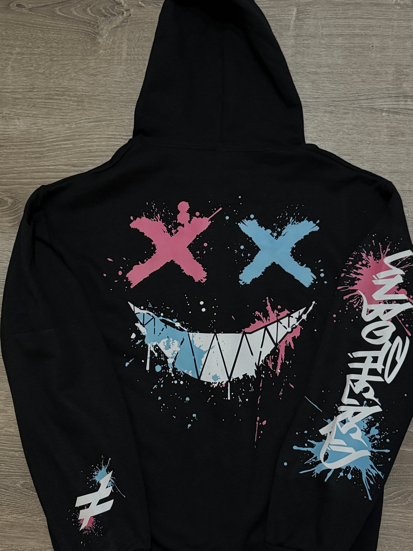 UNBOTHERED Zipped Hoodie