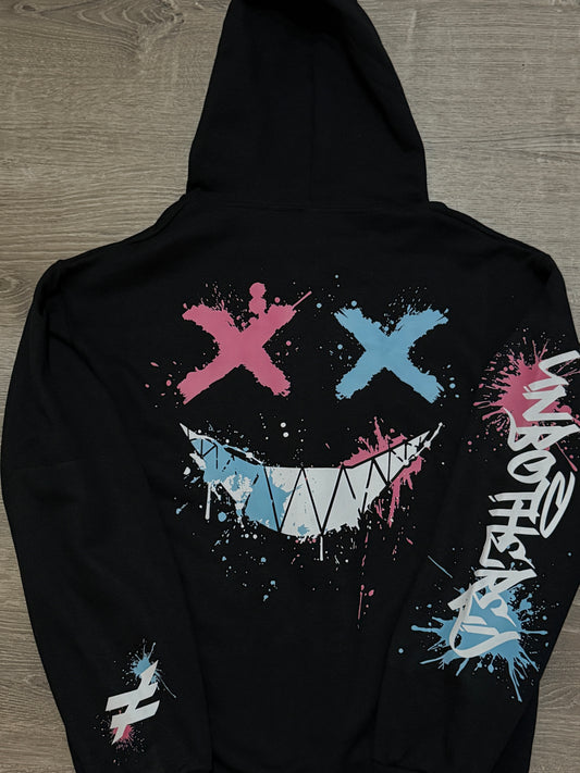 UNBOTHERED Zipped Hoodie